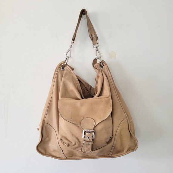 Caterina Lucchi Large Tan Shoulder Bag - Picture 1 of 14